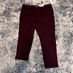 Liz Claiborne maroon slacks